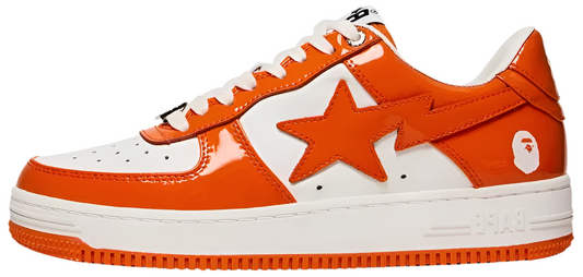 A Bathing Ape Bape Sta Low Orange